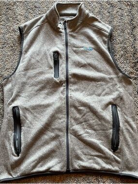 Straight Down Fleece Vest